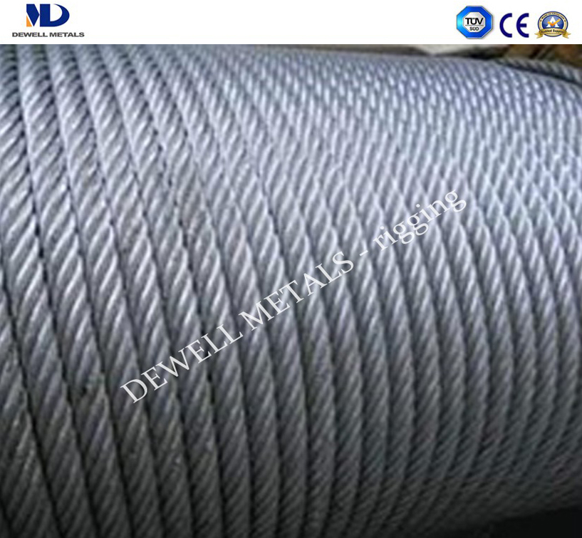 Art.15-8 STEEL WIRE ROPE (Ungalvanized and galvanized),CONSTRUCTION:8x19S+FC;8X19S+IWRC;8X19W+FC;8X19W+IWRC